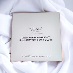 Iconic London Dewy Glow CREAM Highlight Palette